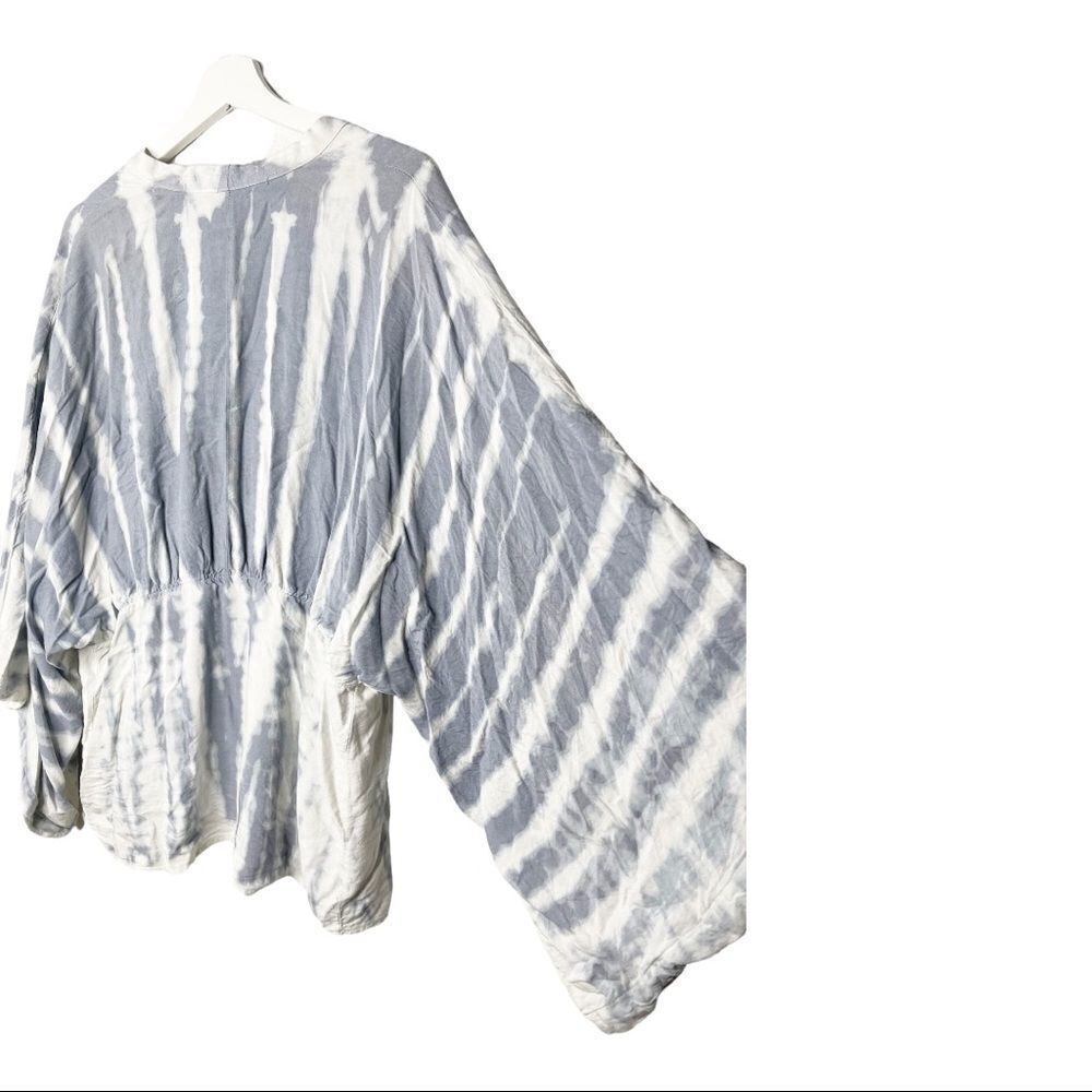 STYLE ENVY Tie Dye Oversized Lightweight Kimono Cardigan Layering Bohemi…  - Picture 7 of 8